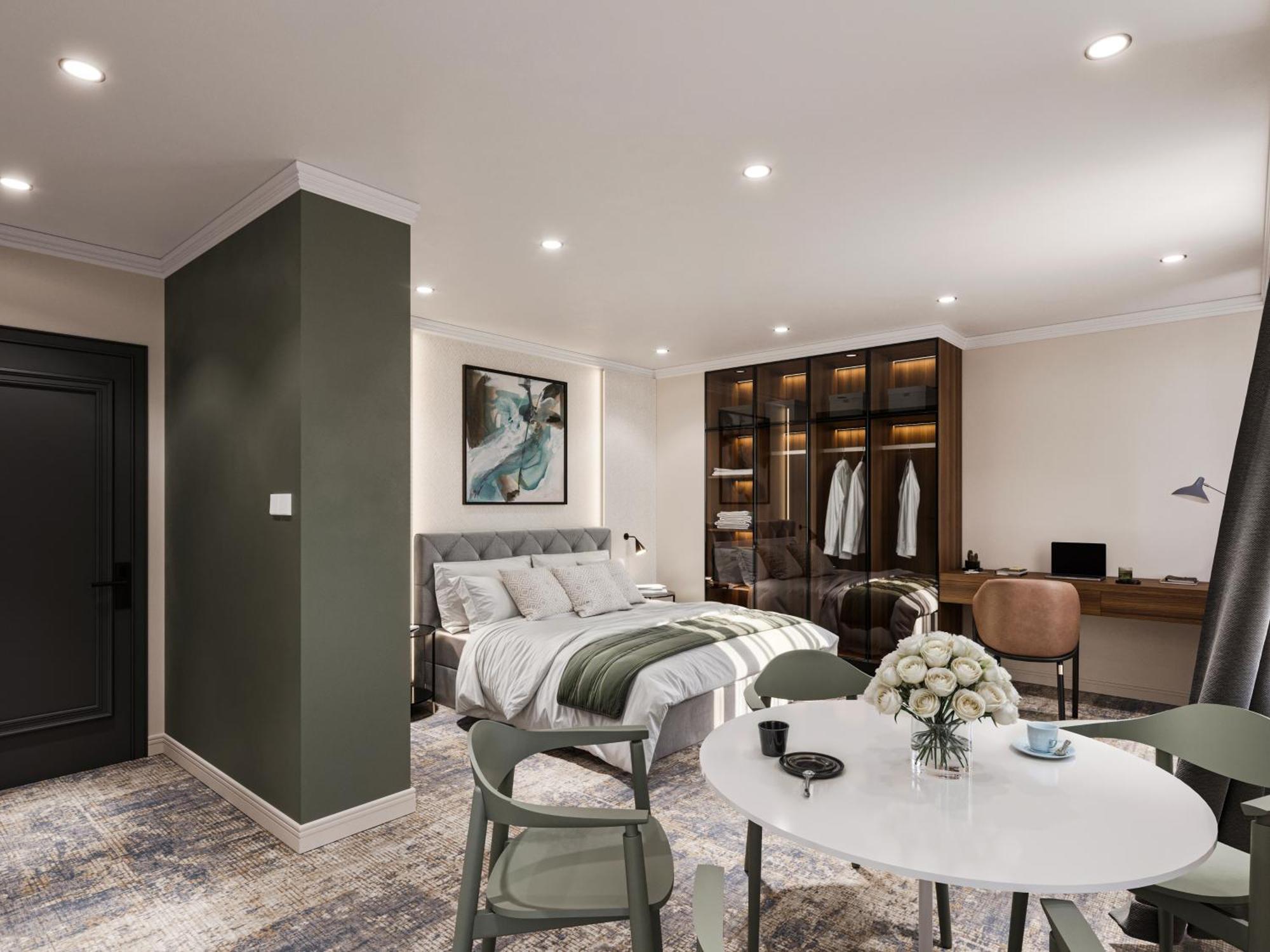 Black Gallo Residences Belgrado Exterior foto